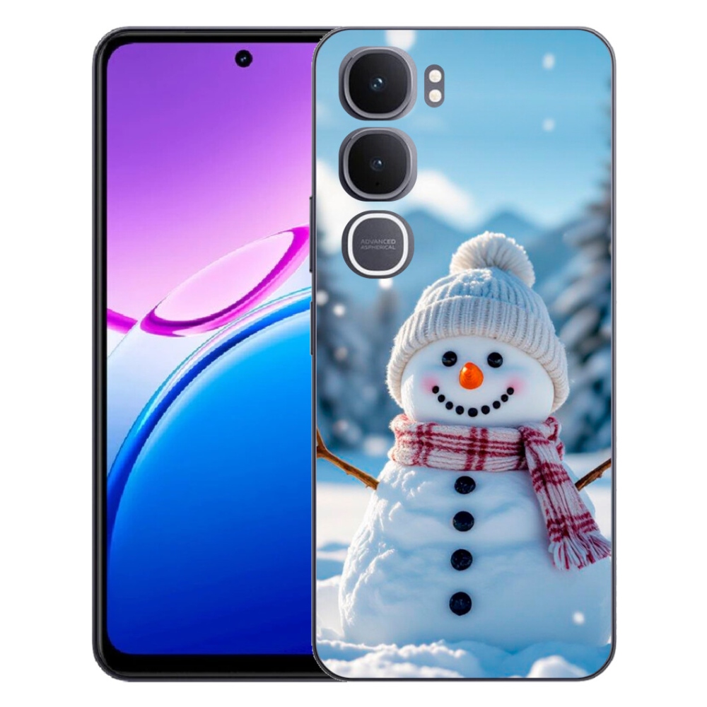 Gélový kryt mmCase na Vivo Y31 5G - snehuliak 3