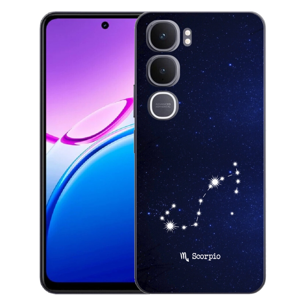 Gélový kryt mmCase na Vivo Y31 5G - súhvezdie Škorpióna