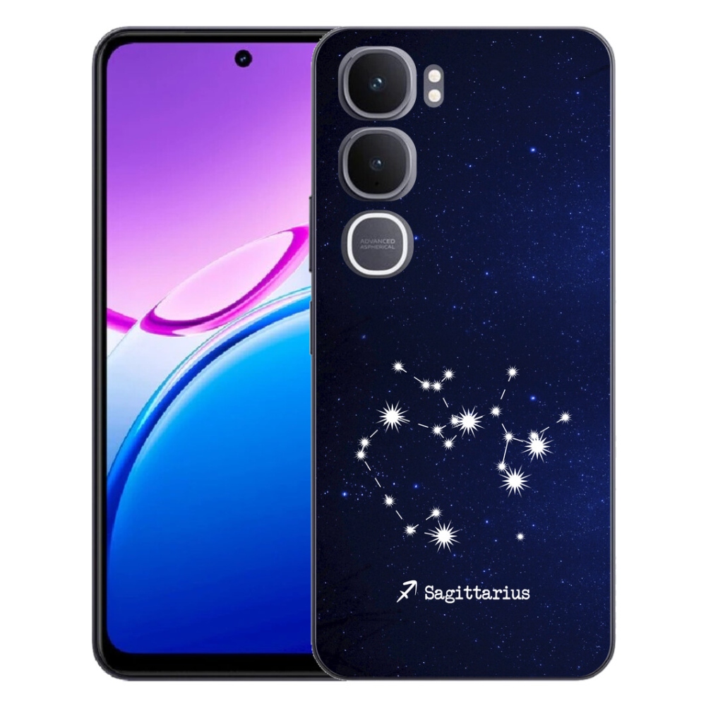 Gélový kryt mmCase na Vivo Y31 5G - súhvezdie Strelca