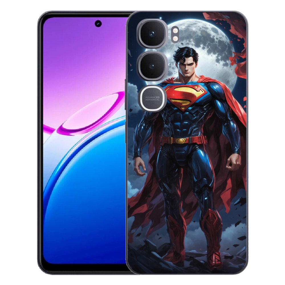Gélový kryt mmCase na Vivo Y31 5G - superman