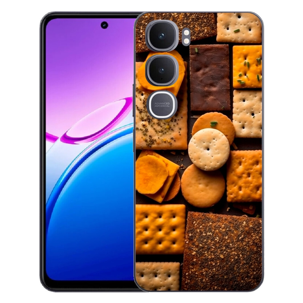 Gélový kryt mmCase na Vivo Y31 5G - sušienky