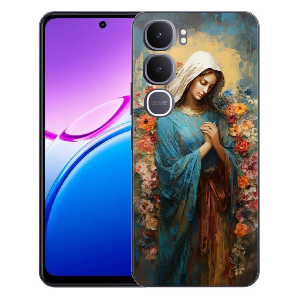 Gélový kryt mmCase na Vivo Y31 5G - svätá žena