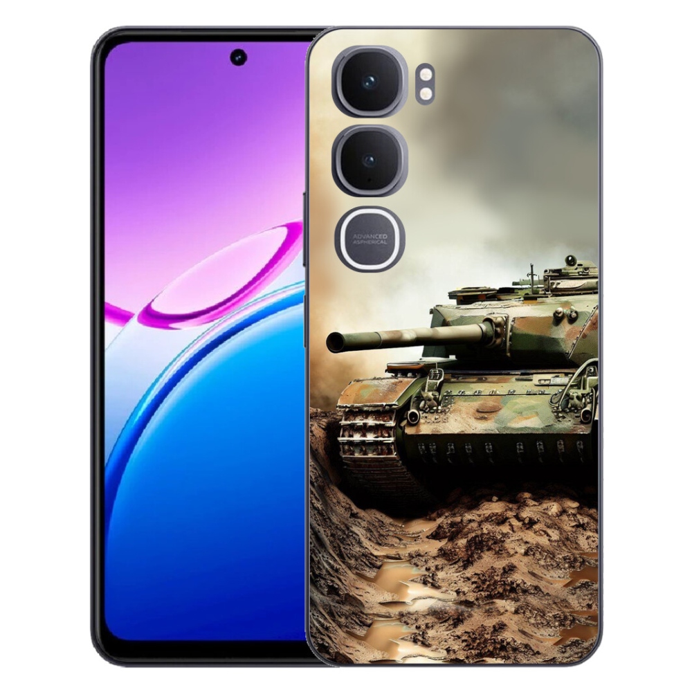 Gélový kryt mmCase na Vivo Y31 5G - tank