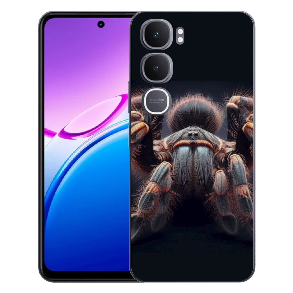 Gélový kryt mmCase na Vivo Y31 5G - tarantula