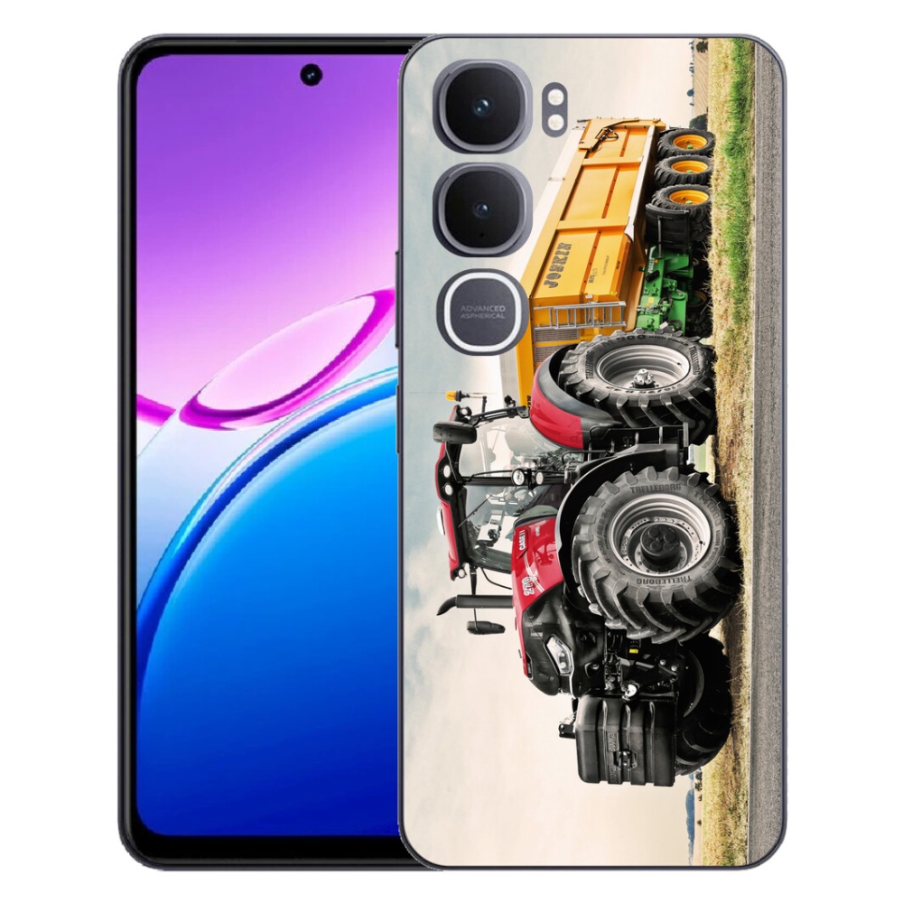 Gélový kryt mmCase na Vivo Y31 5G - traktor 3