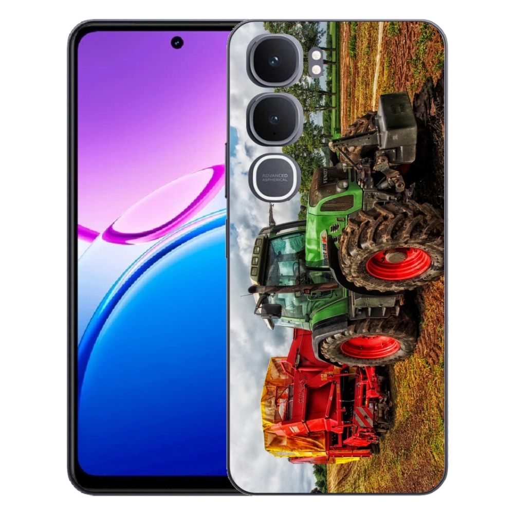 Gélový kryt mmCase na Vivo Y31 5G - traktor 4