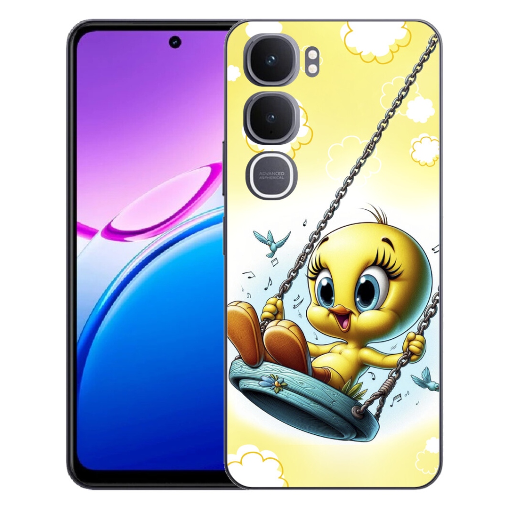 Gélový kryt mmCase na Vivo Y31 5G - tweety