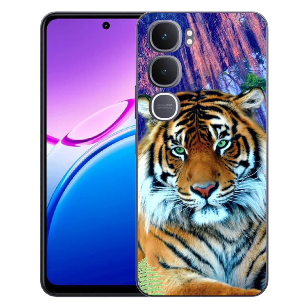 Gélový kryt mmCase na Vivo Y31 5G - tiger