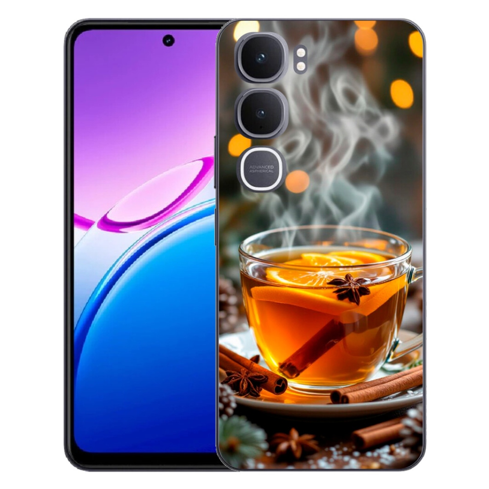 Gélový kryt mmCase na Vivo Y31 5G - vianočný punč