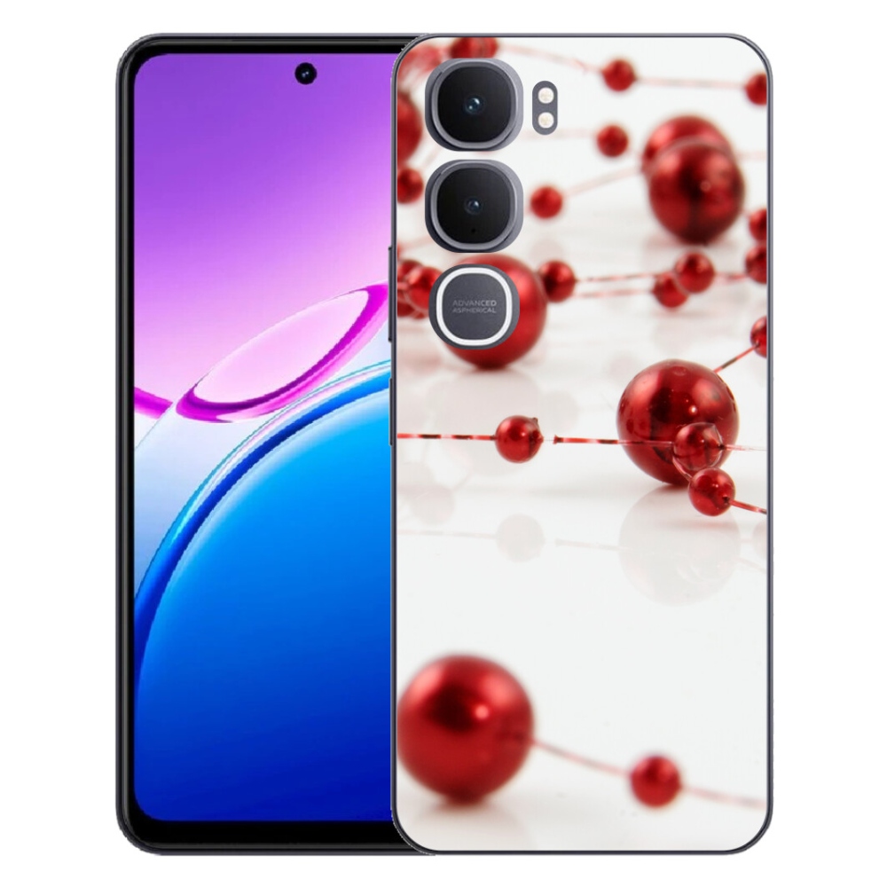 Gélový kryt mmCase na Vivo Y31 5G - vianočná reťaz