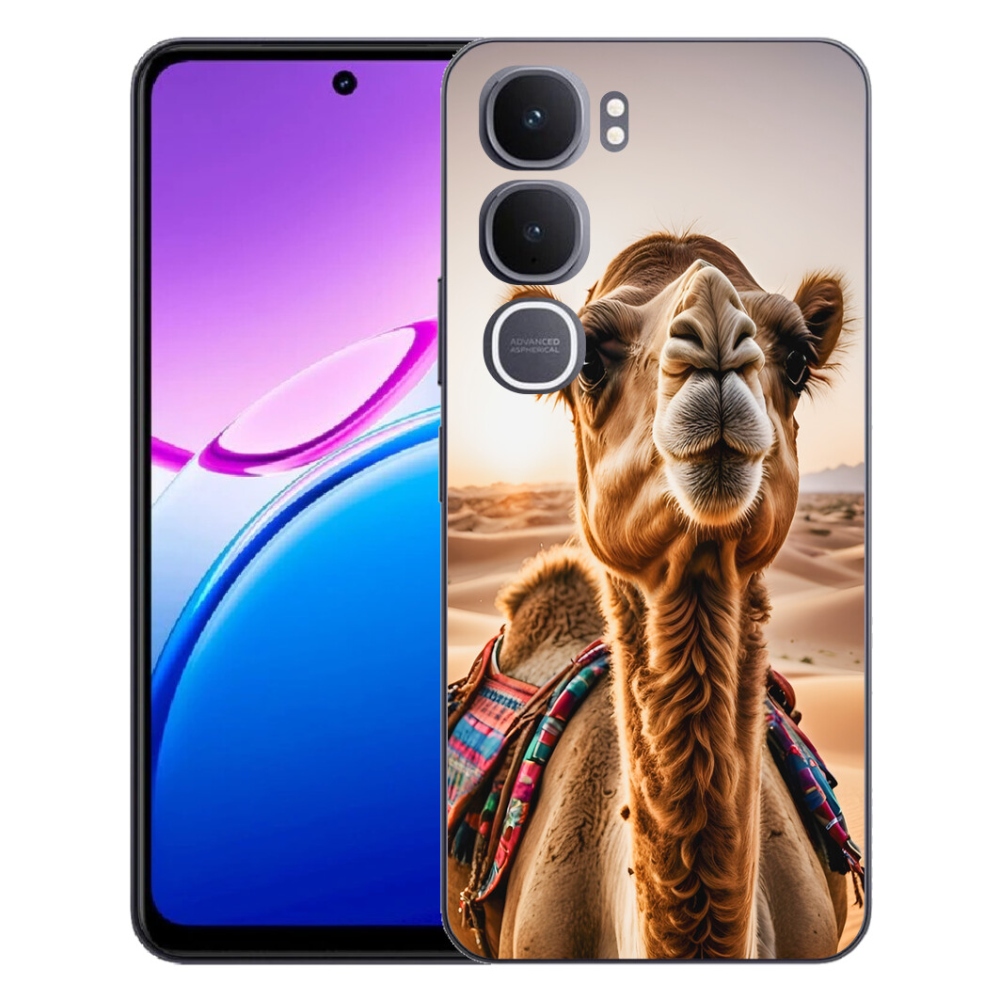 Gélový kryt mmCase na Vivo Y31 5G - ťava