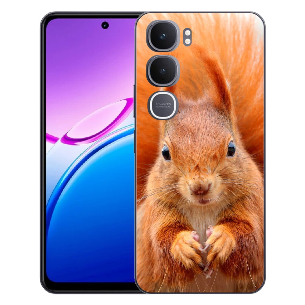 Gélový kryt mmCase na Vivo Y31 5G - veverička