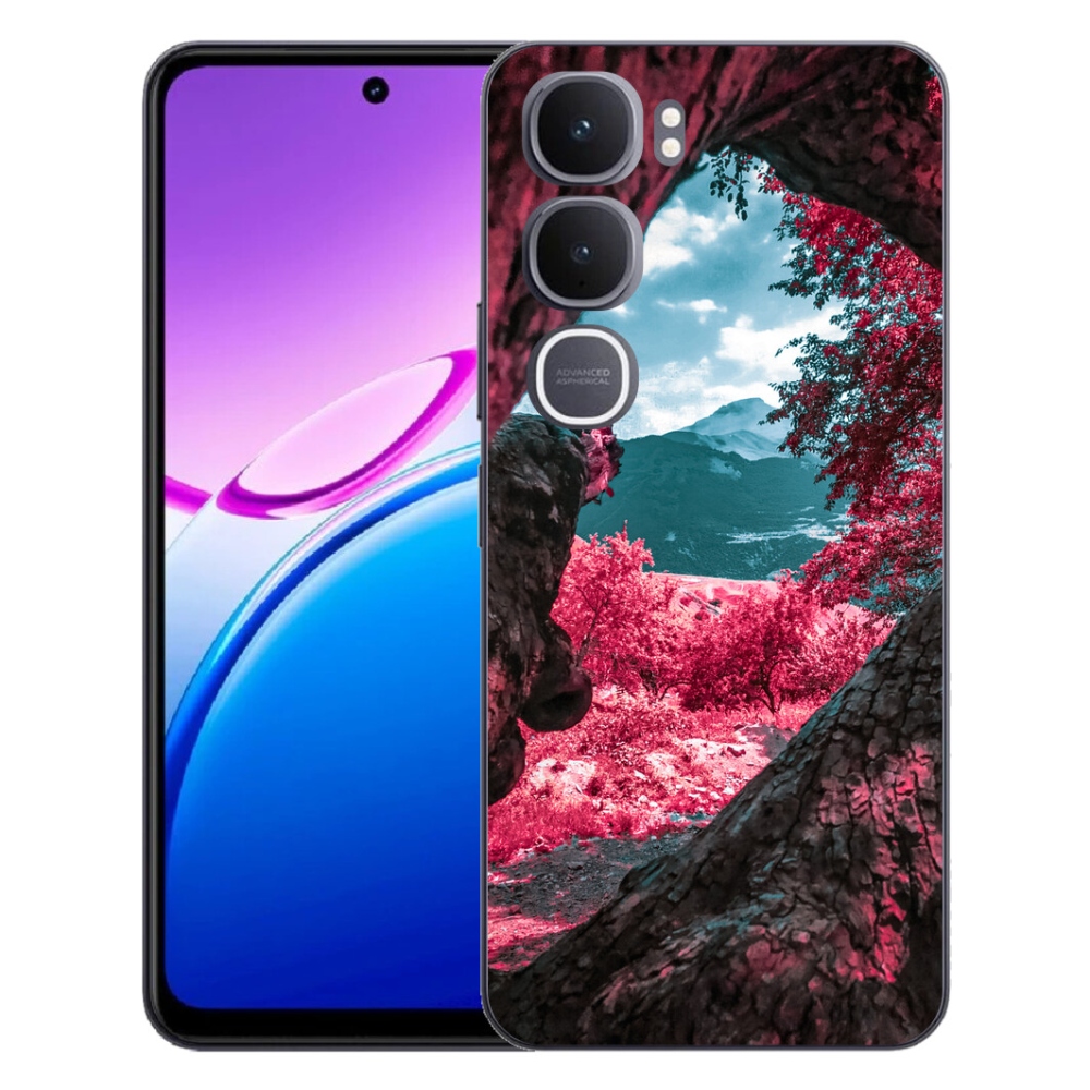 Gélový kryt mmCase na Vivo Y31 5G - výhľad na hory