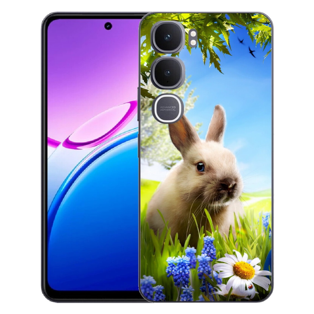 Gélový kryt mmCase na Vivo Y31 5G - zajačik