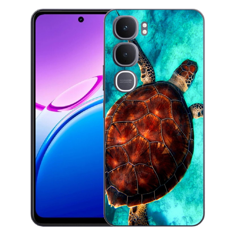 Gélový kryt mmCase na Vivo Y31 5G - korytnačka