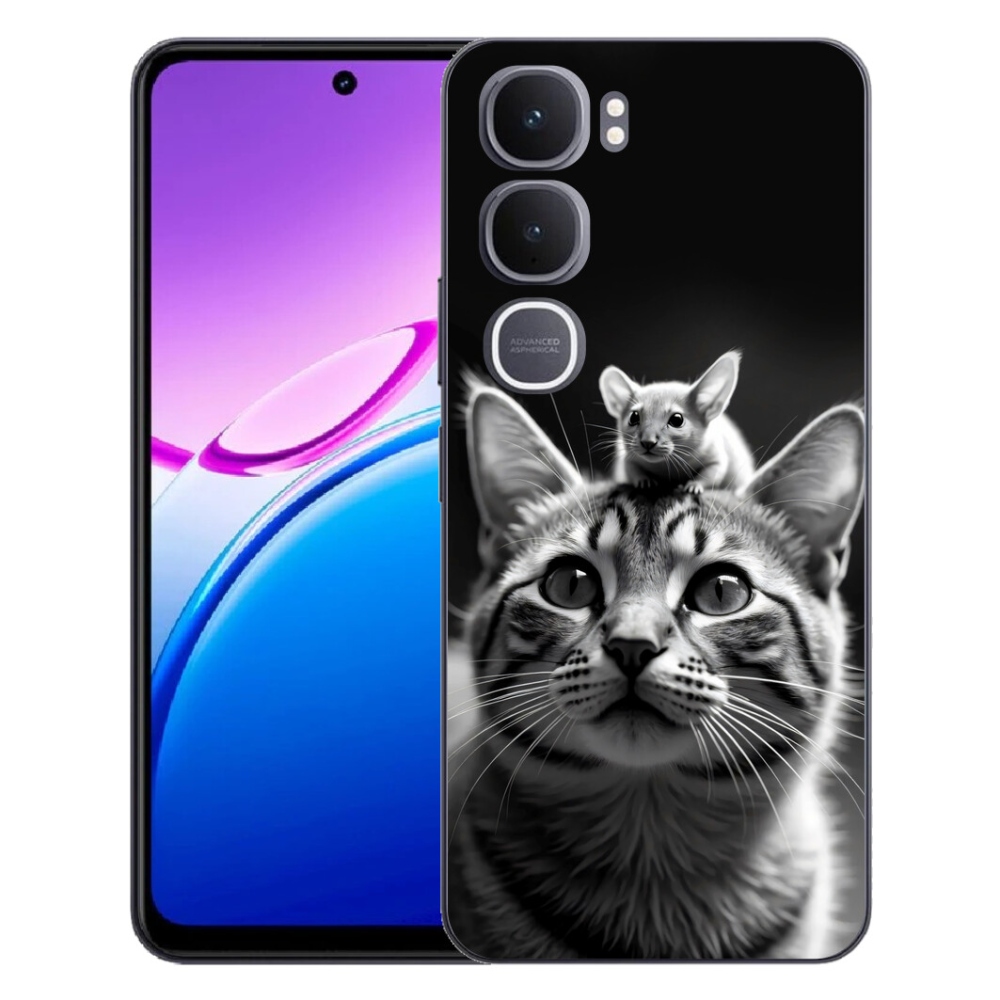 Gélový kryt mmCase na Vivo Y31 5G - zvieracie priateľstvo 2