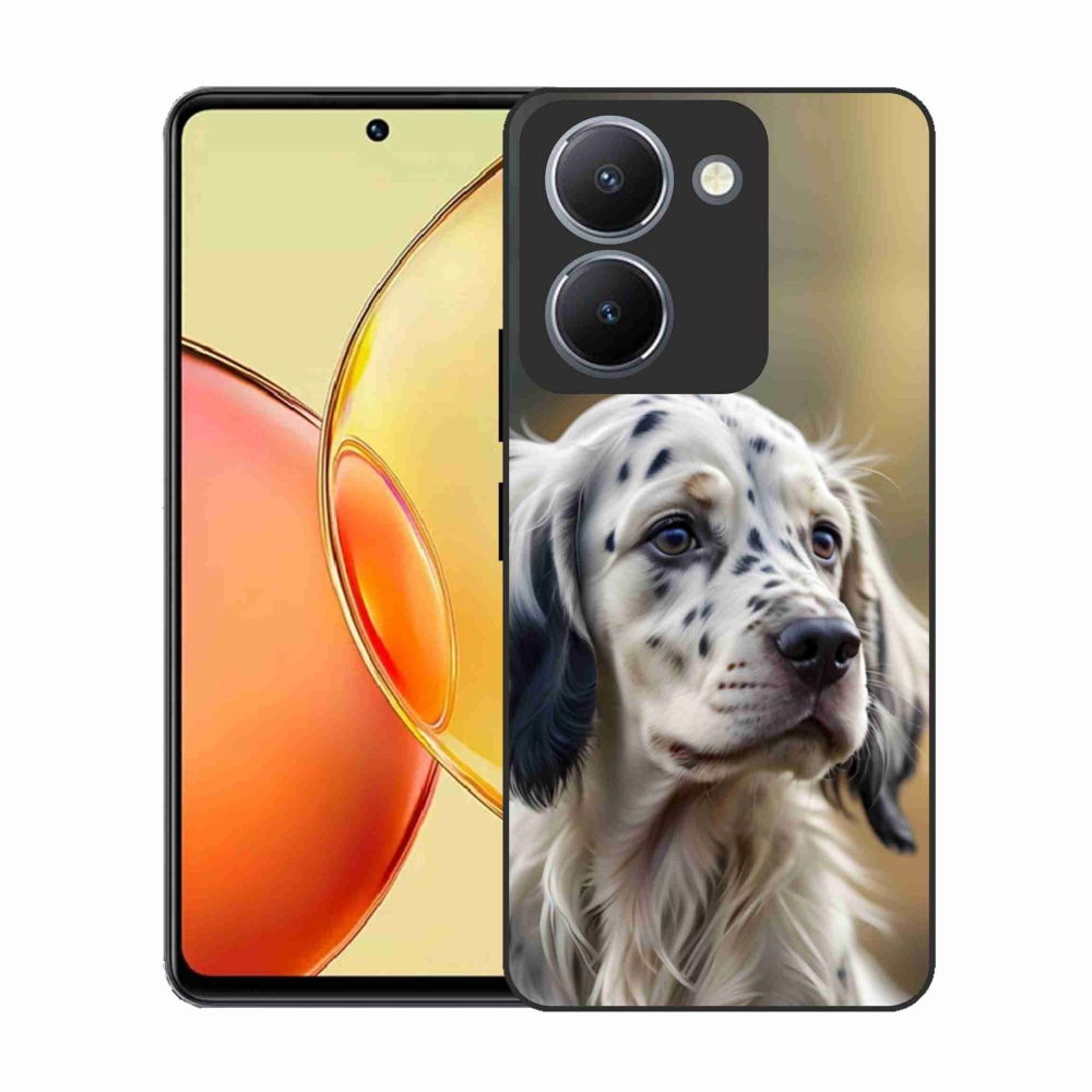 Gélový kryt mmCase na Vivo Y36 - anglický seter