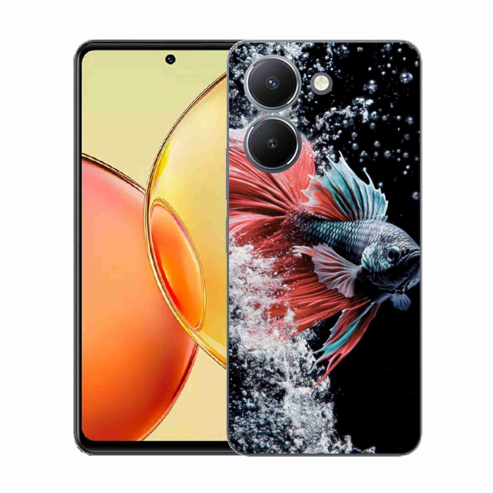 Gélový kryt mmCase na Vivo Y36 - bojovníčka pestrá