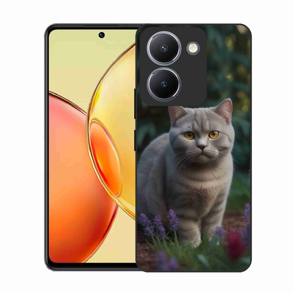 Gélový kryt mmCase na Vivo Y36 - britská mačka