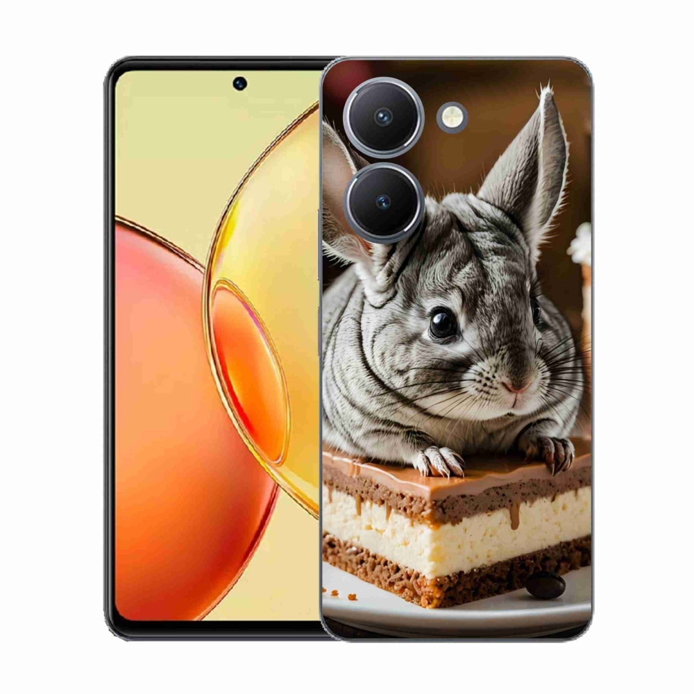 Gélový kryt mmCase na Vivo Y36 - činčila