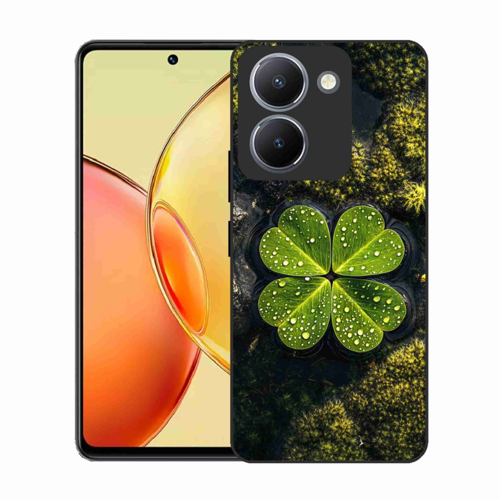 Gélový kryt mmCase na Vivo Y36 - štvorlístok