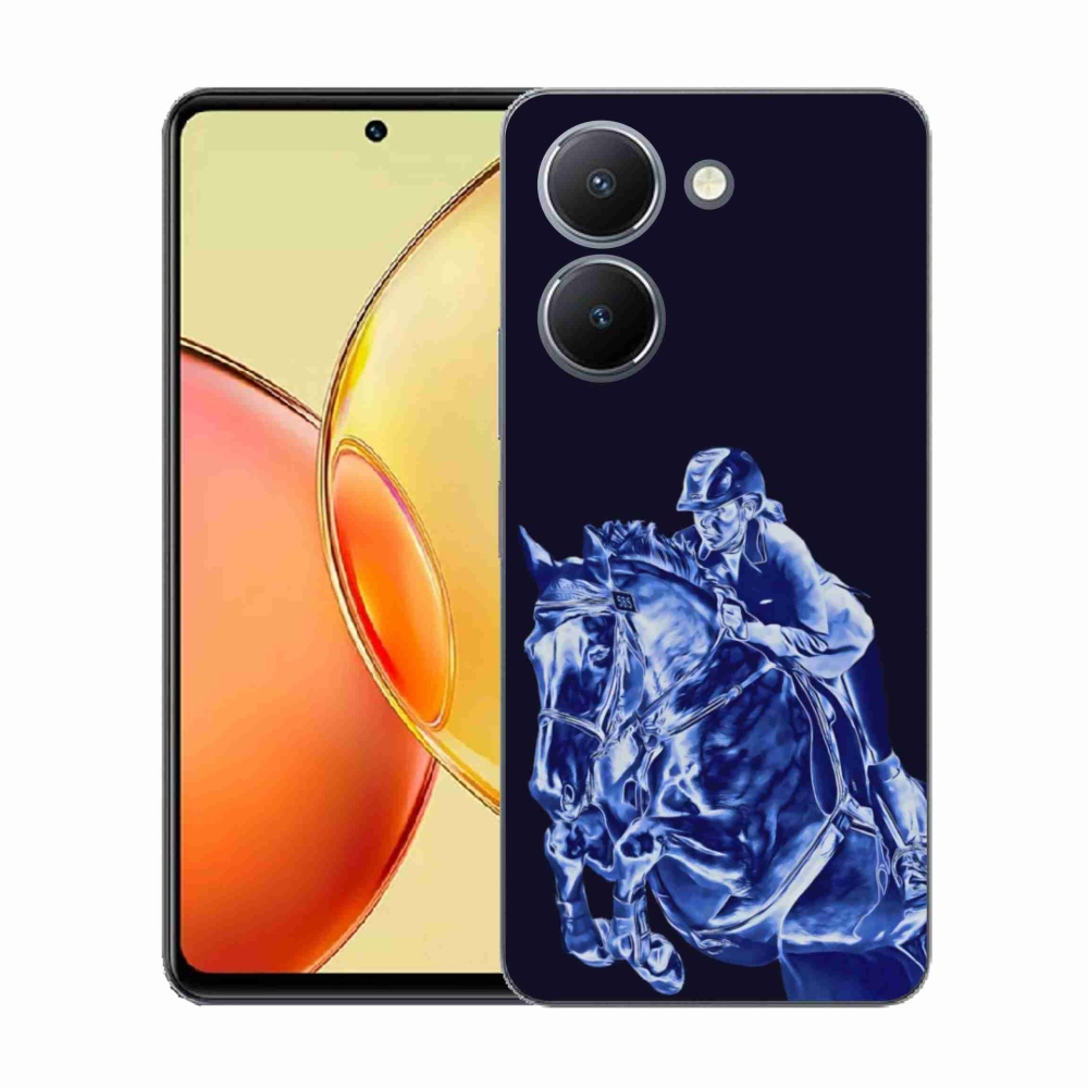 Gélový kryt mmCase na Vivo Y36 - dostihový kôň