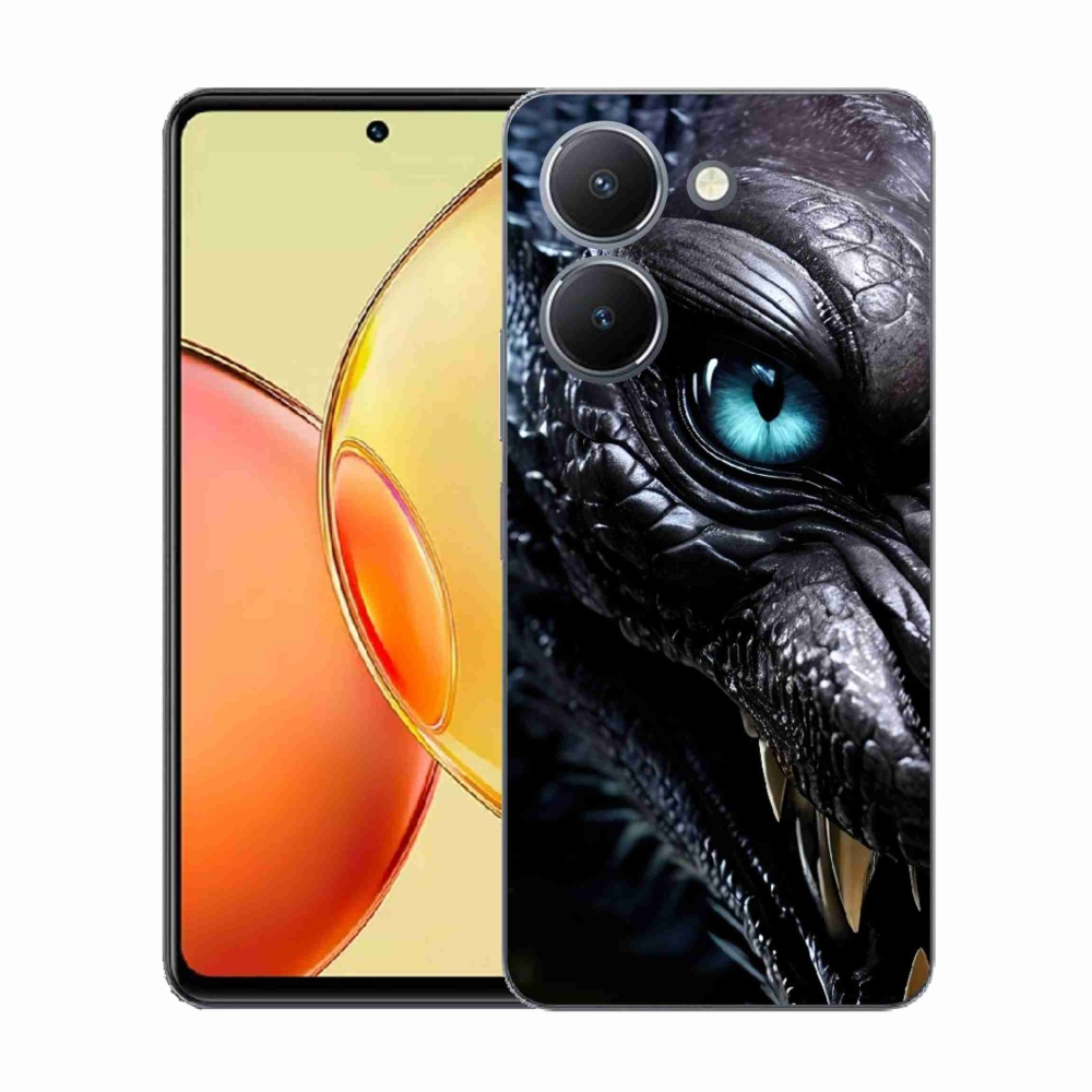 Gélový kryt mmCase na Vivo Y36 - dračí pohľad