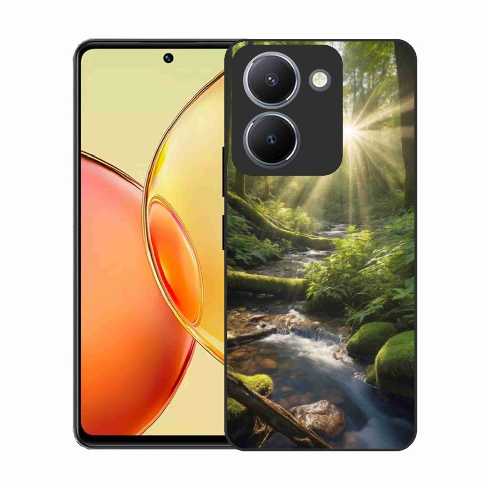 Gélový kryt mmCase na Vivo Y36 - hlbina lesa