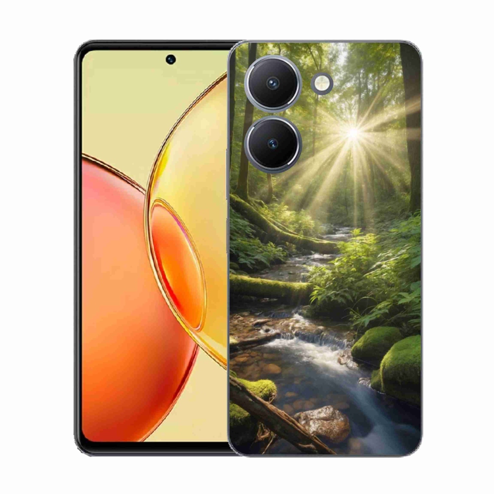 Gélový kryt mmCase na Vivo Y36 - hlbina lesa