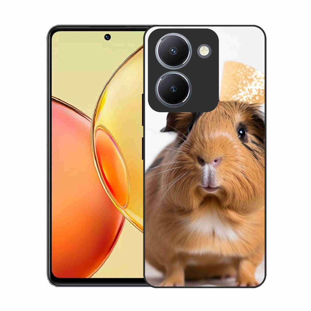 Gélový kryt mmCase na Vivo Y36 - hnedé morča