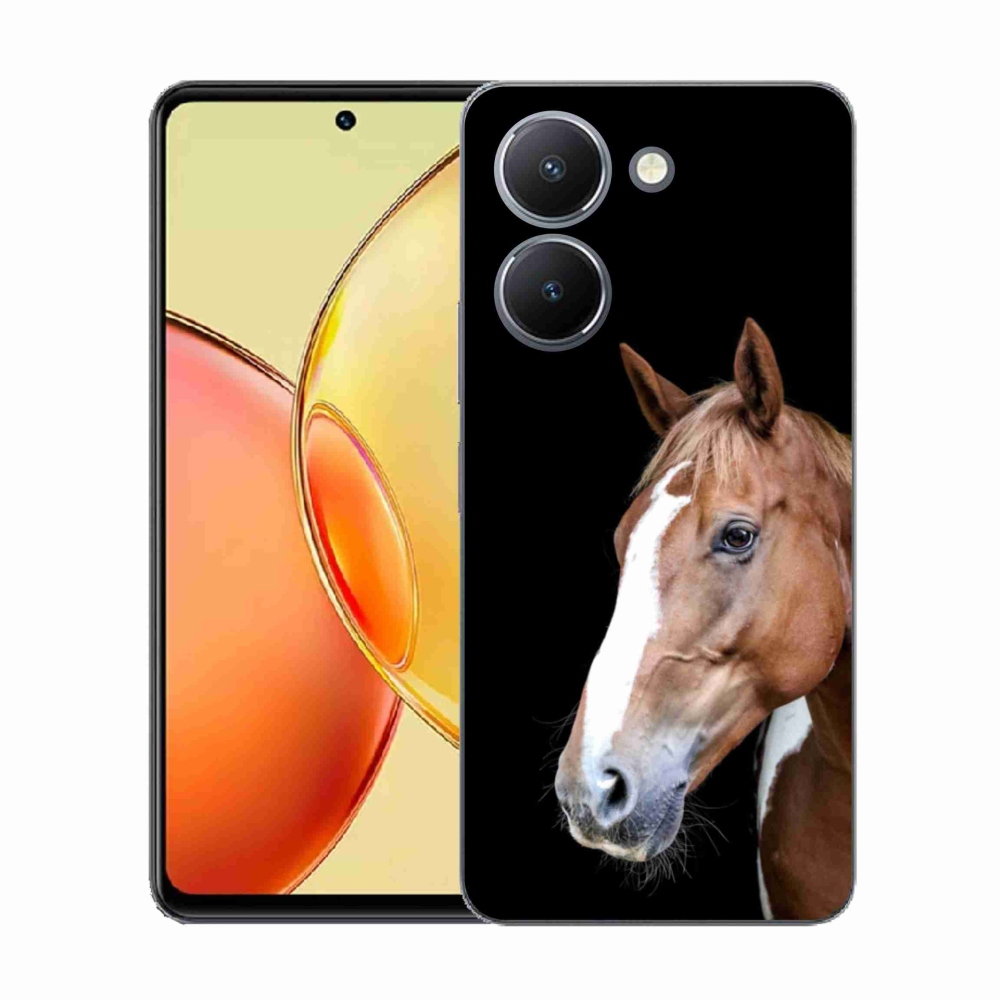 Gélový kryt mmCase na Vivo Y36 - hnedý kôň 3