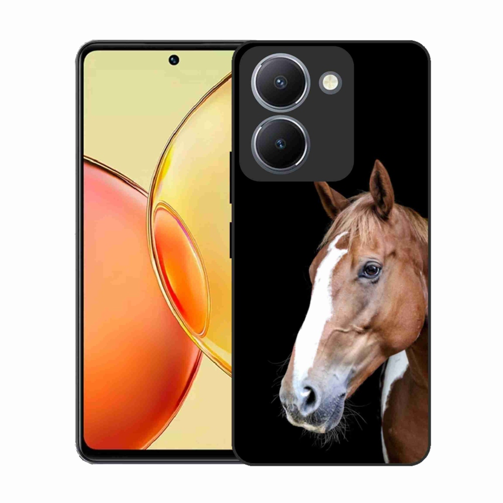 Gélový kryt mmCase na Vivo Y36 - hnedý kôň 3