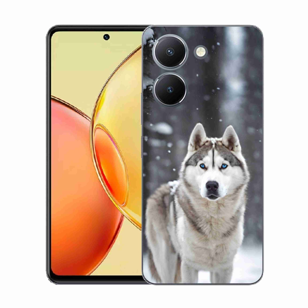 Gélový kryt mmCase na Vivo Y36 - husky 2