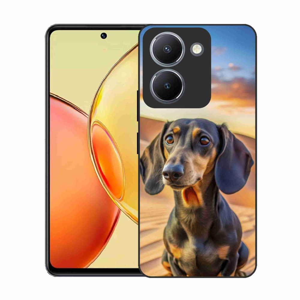 Gélový kryt mmCase na Vivo Y36 - jazvečík 3