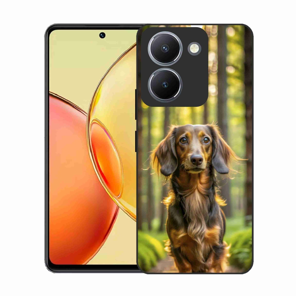 Gélový kryt mmCase na Vivo Y36 - jazvečík 4