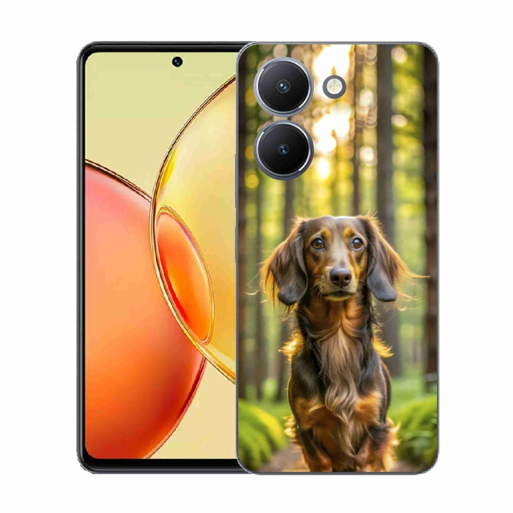 Gélový kryt mmCase na Vivo Y36 - jazvečík 4