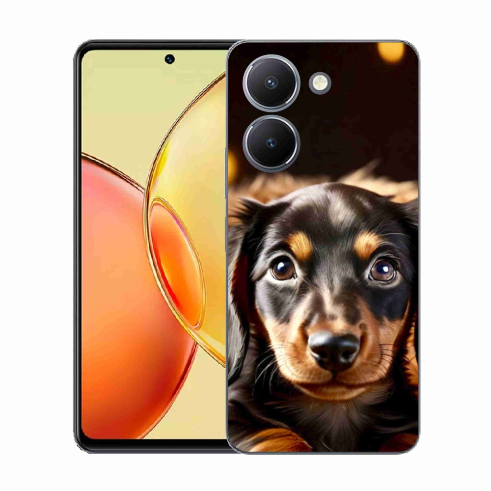 Gélový kryt mmCase na Vivo Y36 - jazvečík