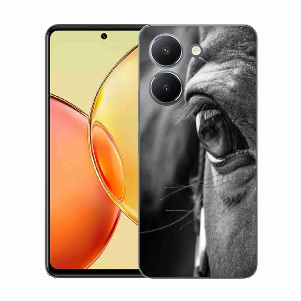 Gélový kryt mmCase na Vivo Y36 - konský pohľad