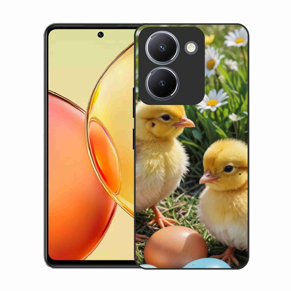 Gélový kryt mmCase na Vivo Y36 - kuriatka