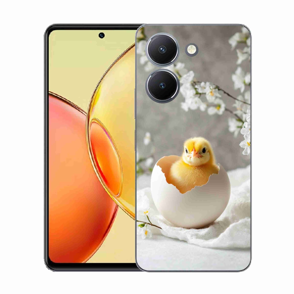 Gélový kryt mmCase na Vivo Y36 - kuriatko