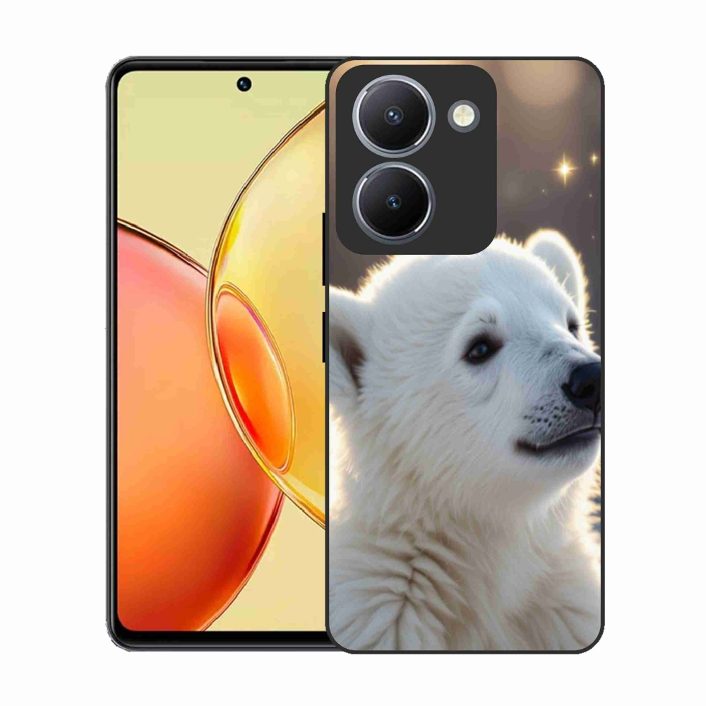 Gélový kryt mmCase na Vivo Y36 - ľadový medveď