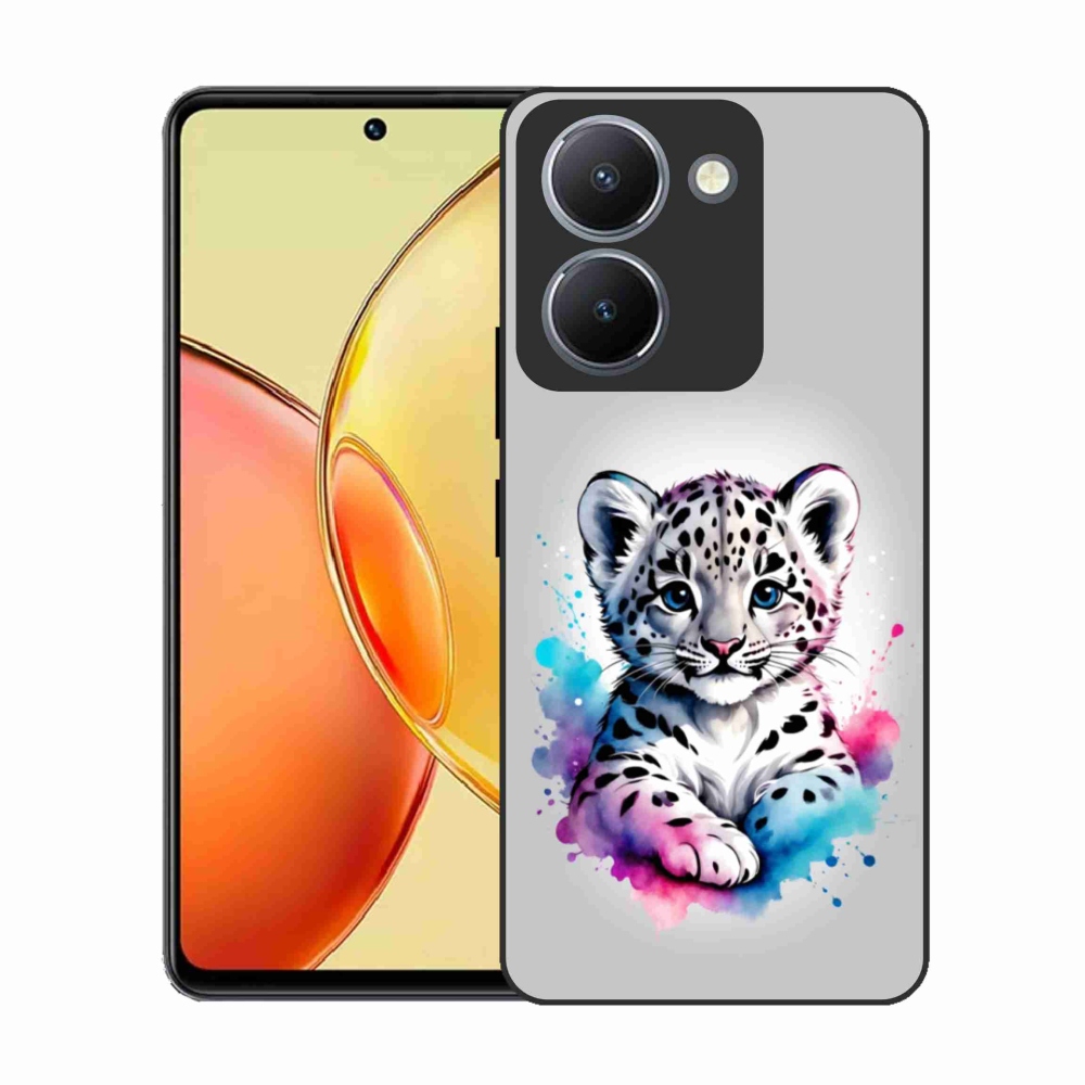 Gélový kryt mmCase na Vivo Y36 - leopardej mláďa