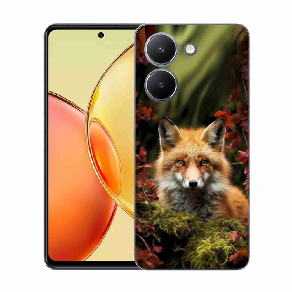 Gélový kryt mmCase na Vivo Y36 - líška v lese