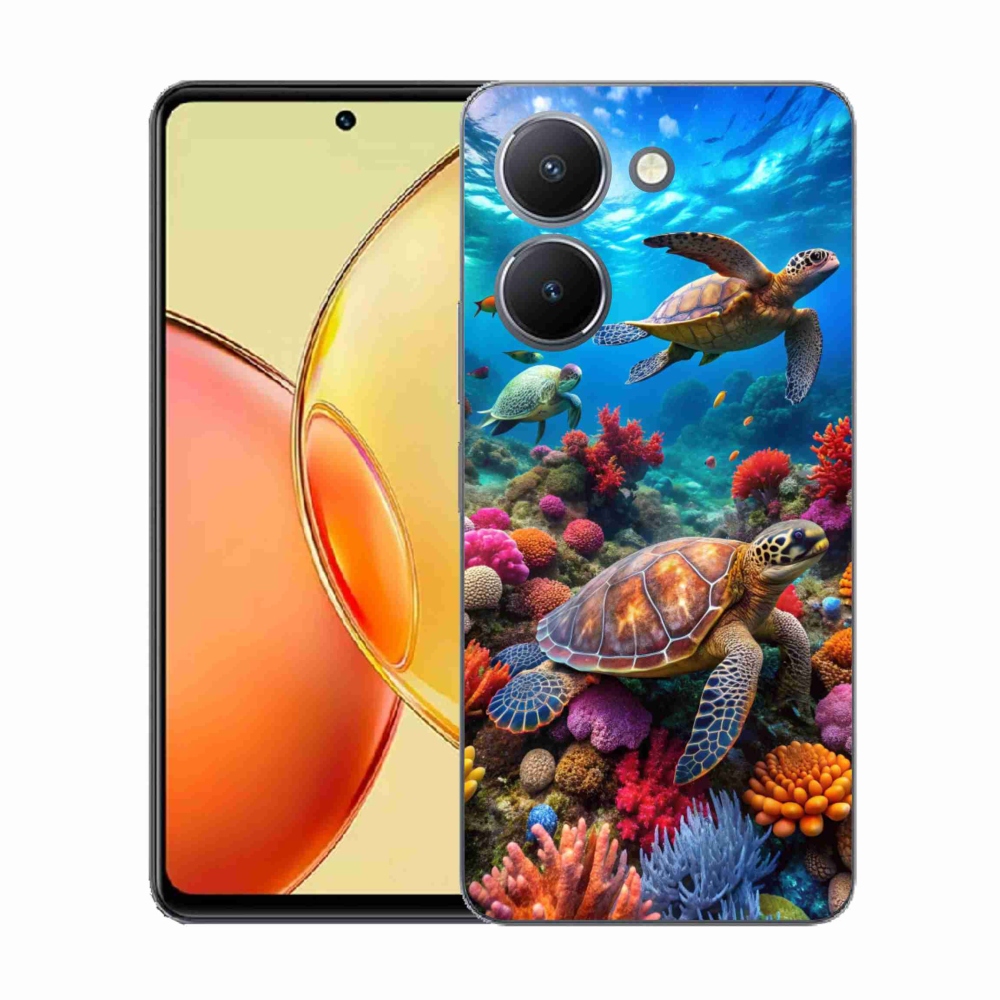 Gélový kryt mmCase na Vivo Y36 - morský svet 2