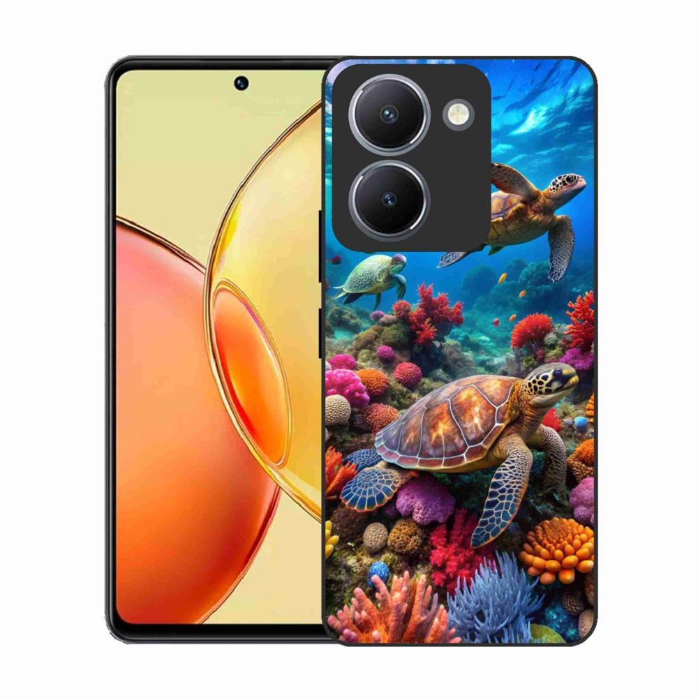 Gélový kryt mmCase na Vivo Y36 - morský svet 2