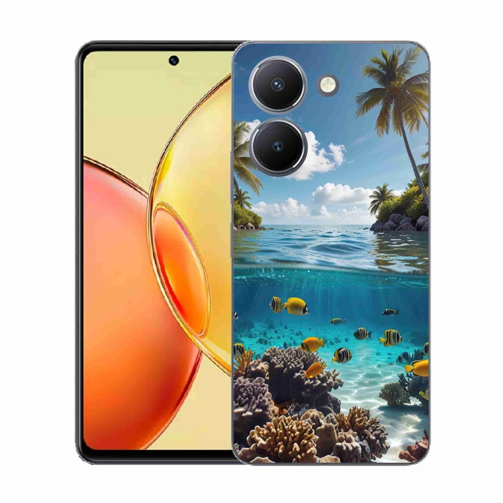 Gélový kryt mmCase na Vivo Y36 - morský svet 4