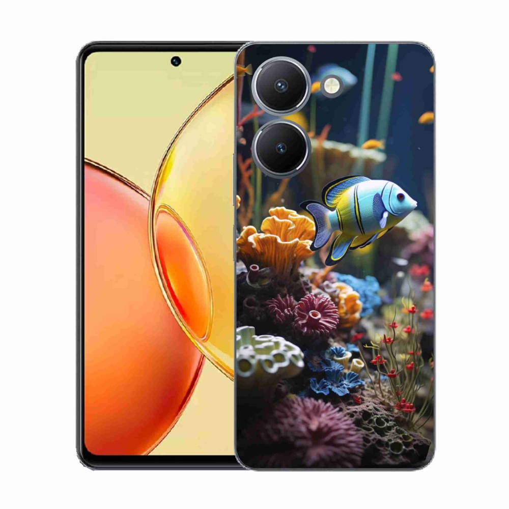 Gélový kryt mmCase na Vivo Y36 - morský svet 5