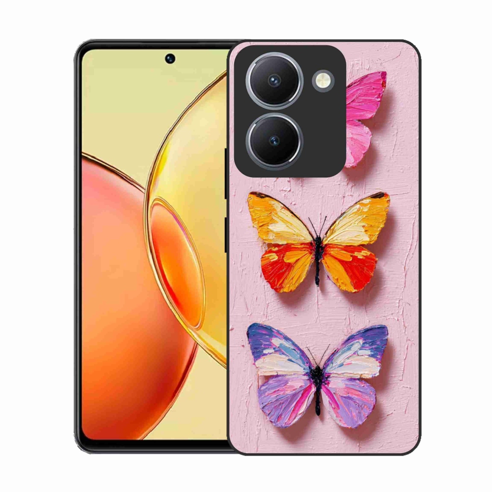 Gélový kryt mmCase na Vivo Y36 - motýlia trojica