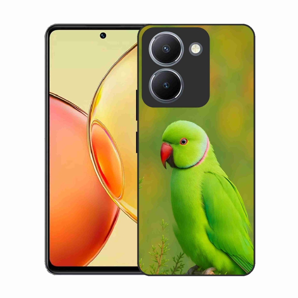 Gélový kryt mmCase na Vivo Y36 - papagáj Alexandr 2