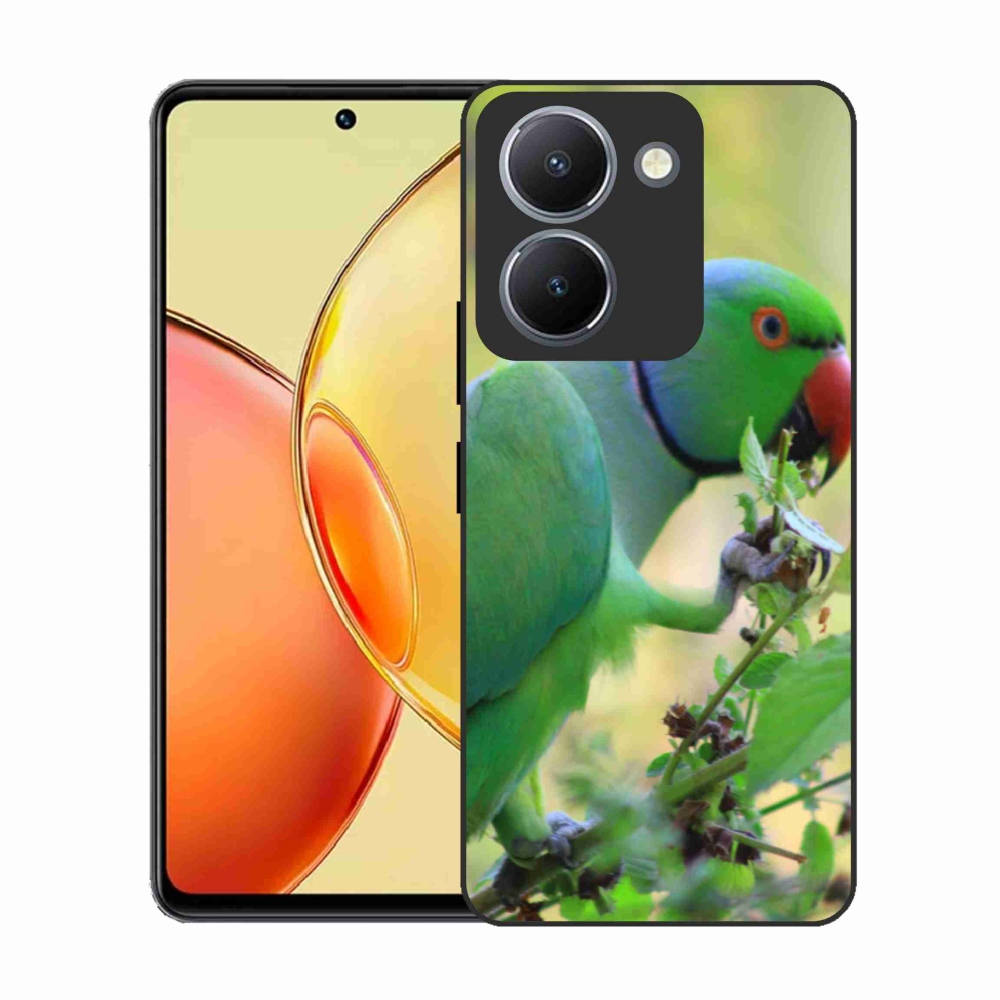 Gélový kryt mmCase na Vivo Y36 - papagáj Alexandr